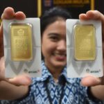 Emas Antam. Harga emas Antam hari ini. Harga Antam hari ini. Harga emas hari ini. ANTARA FOTO Indrianto Eko Suwarso Spt