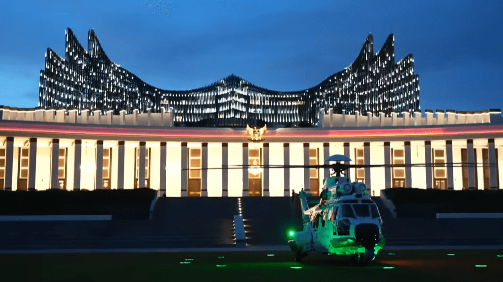 Foto Kunjungan Presiden Prabowo Kunjungan ke IKN Sumber Sekretaris Negara