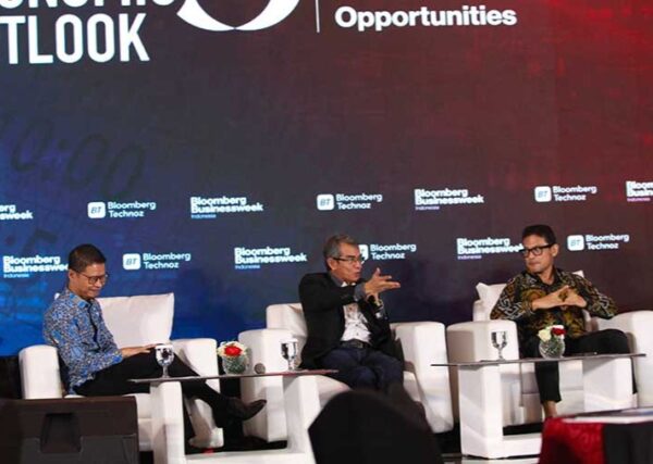Bloomberg Technoz Economic Outlook 2026 di Jakarta Kamis 12 2 2026. Bloomberg Technoz Andrean Kristianto