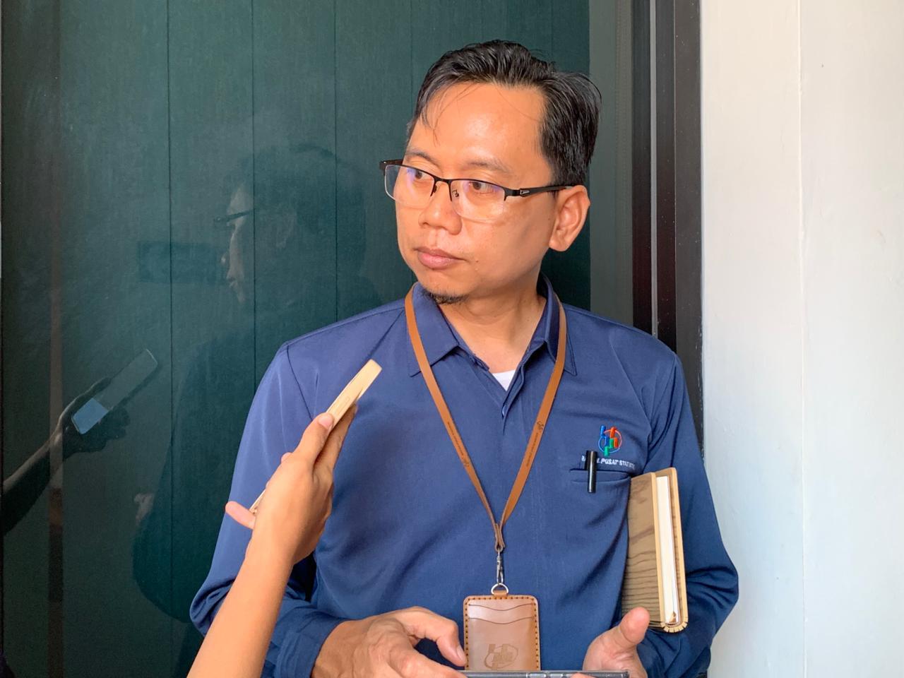 Kepala Badan Pusat Statistik BPS Kota Palu Agus Santoso Retno Koneq