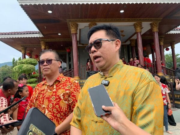 Ketua PSMTI Sulteng Wijaya Chandra Koneq Retno