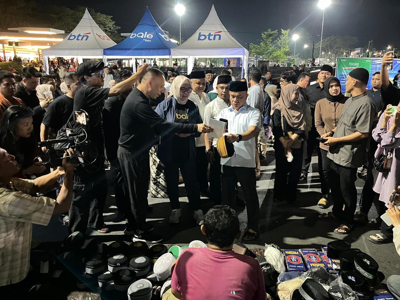 Pemkot Palu dan Bank BTN Luncurkan Car Free Night, QRIS Solusi Transaksi UMKM