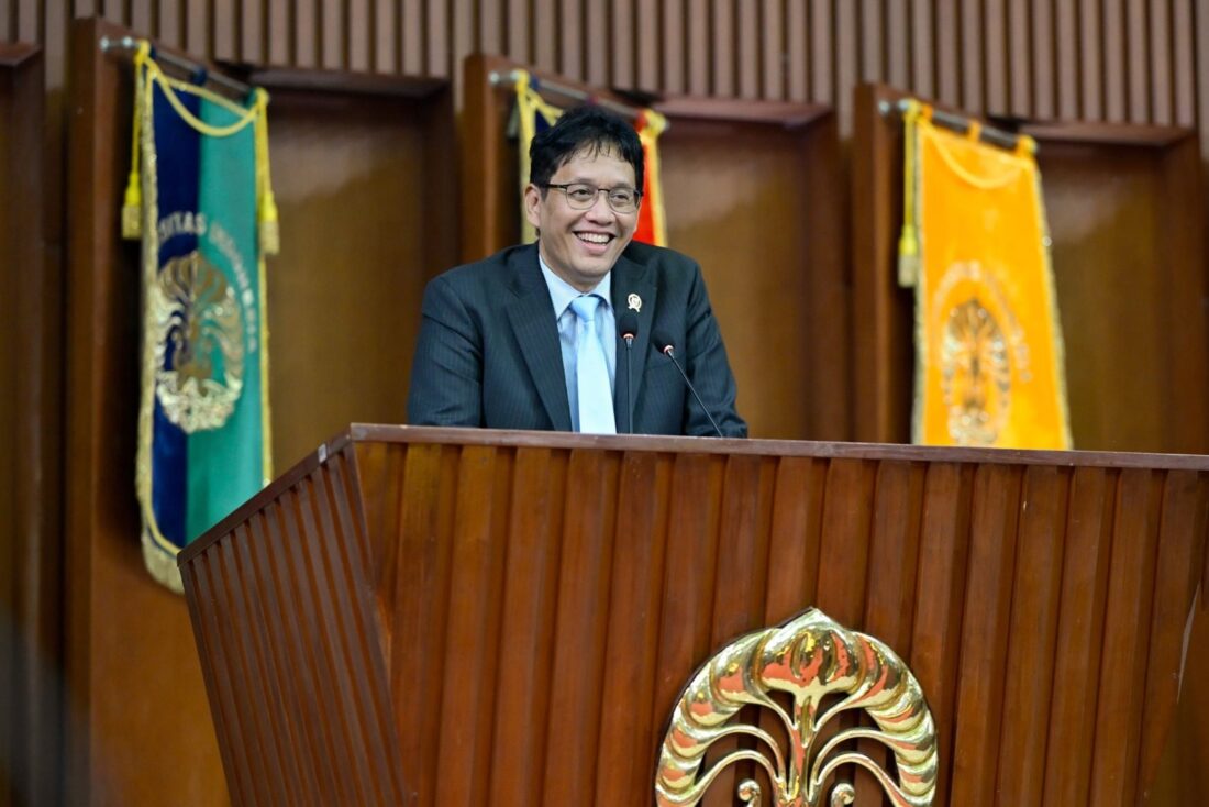 Menteri Keuangan Purbaya di Kegiatan Wisuda UIi