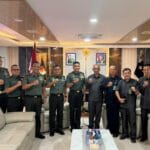 Pangdam Palaka Wira Terima Audiensi Ketua Pengadilan Tinggi Sulteng Dok Kodam Palaka Wira