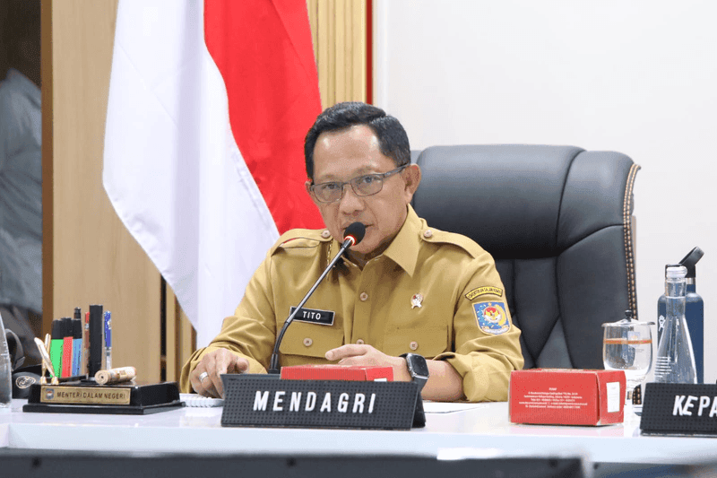 Menteri Dalam Negeri Mendagri Muhammad Tito Karnavian Koneq Media Integra Agung 1