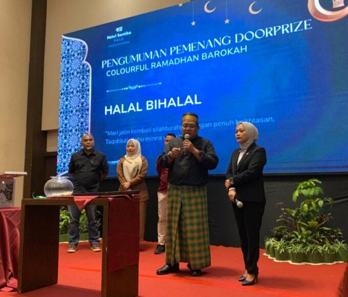 Hotel Santika Palu Gelar Pengundian Doorprize Motor Promo Iftar Koneq Media Integra Nurul Hikmah