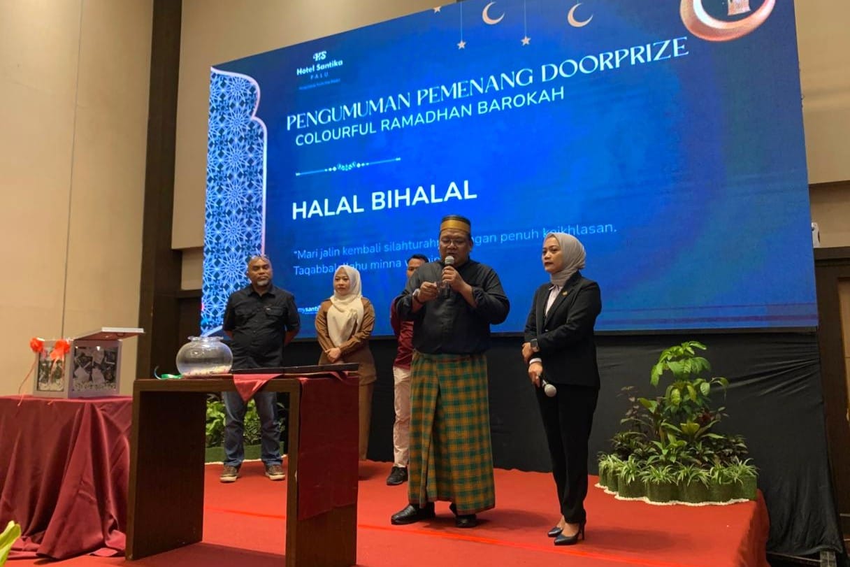 Hotel Santika Palu Gelar Pengundian Doorprize Motor Promo Iftar Koneq Media Integra Nurul Hikmah