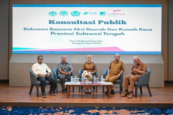 Pemprov Sulteng Komitmen Percepat Strategi Penurunan Emisi Gas Rumah Kaca Koneq Media Integra Agung Ramadhan
