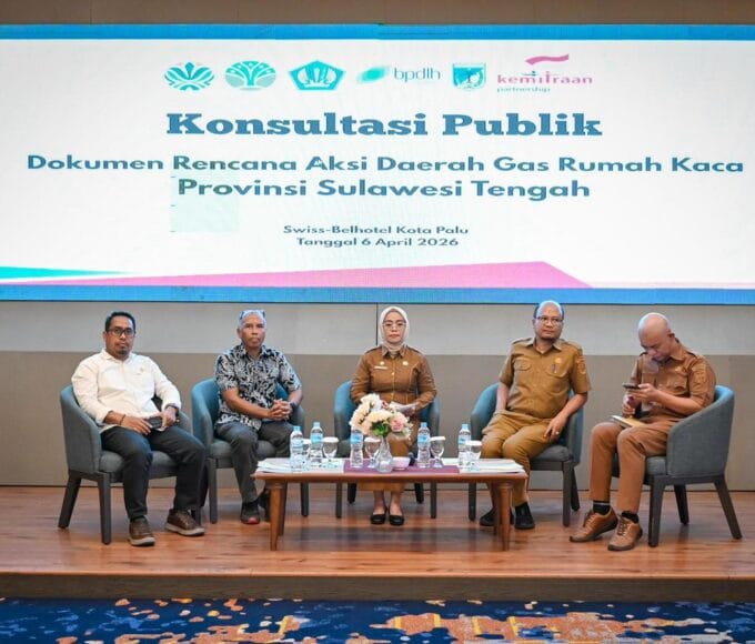 Pemprov Sulteng Komitmen Percepat Strategi Penurunan Emisi Gas Rumah Kaca Koneq Media Integra Agung Ramadhan